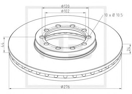 Disc frana