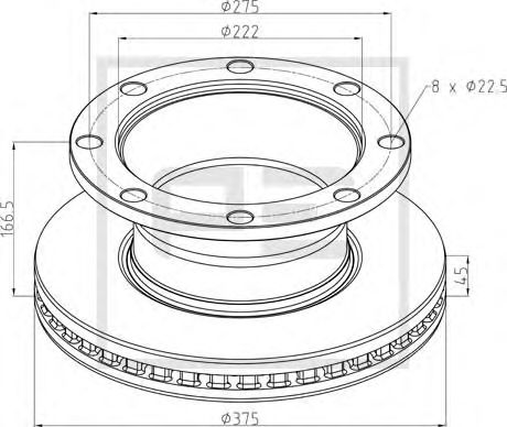 Disc frana