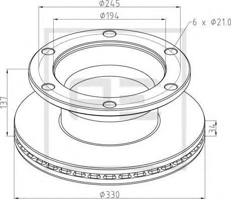 Disc frana