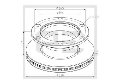 Disc frana