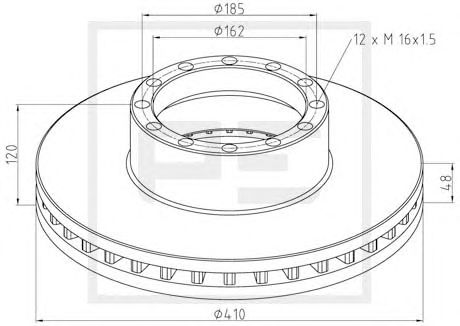 Disc frana