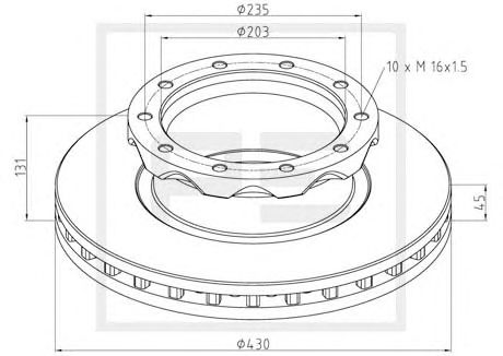 Disc frana