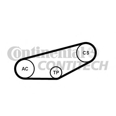 Set curea transmisie cu caneluri VW 1,8/1,9TDI