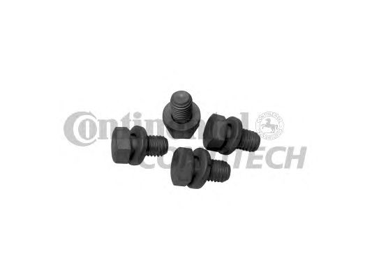 Set surub, disc curea-arbore cotit OPEL 1,7CDTI M8X14 (4X)