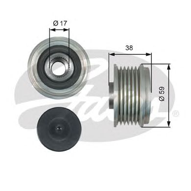 Sistem roata libera, generator