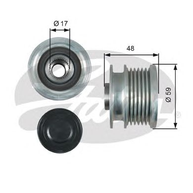 Sistem roata libera, generator