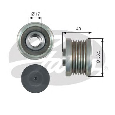 Sistem roata libera, generator