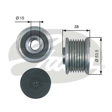 Sistem roata libera, generator