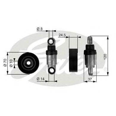 rola intinzator,curea transmisie