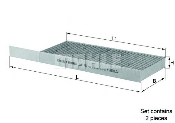 Filtru, aer habitaclu