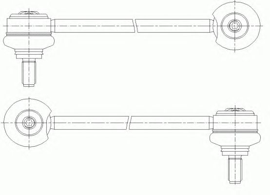 Brat/bieleta suspensie, stabilizator