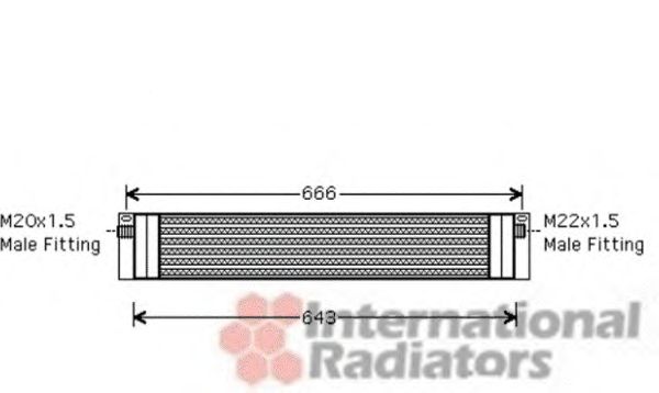 Radiator ulei, ulei motor