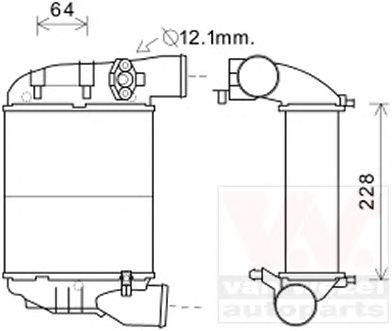 Intercooler, compresor