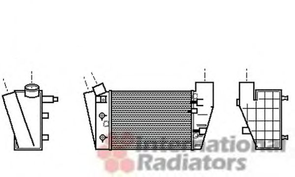 Intercooler, compresor