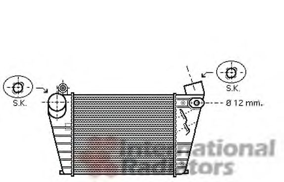 Intercooler, compresor