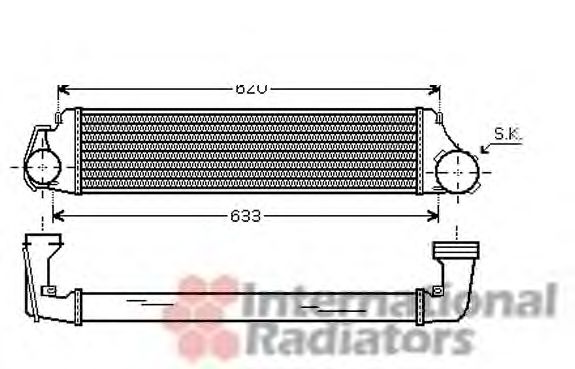 Intercooler, compresor