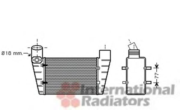 Intercooler, compresor