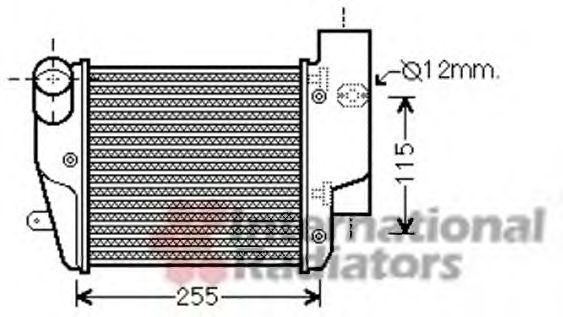 Intercooler, compresor