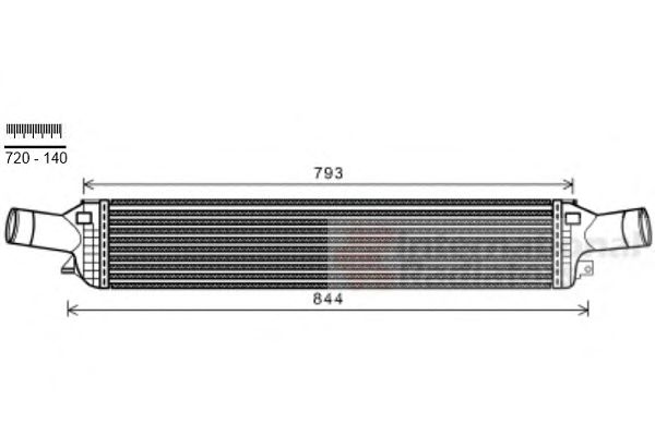 Intercooler, compresor