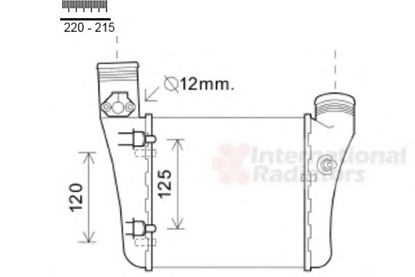 Intercooler, compresor