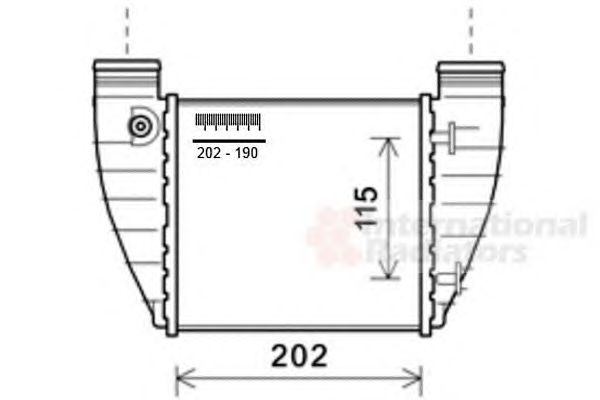 Intercooler, compresor