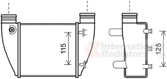 Intercooler, compresor