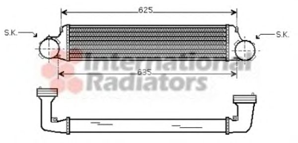 Intercooler, compresor