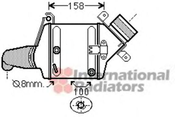 Intercooler, compresor