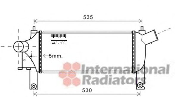 Intercooler, compresor