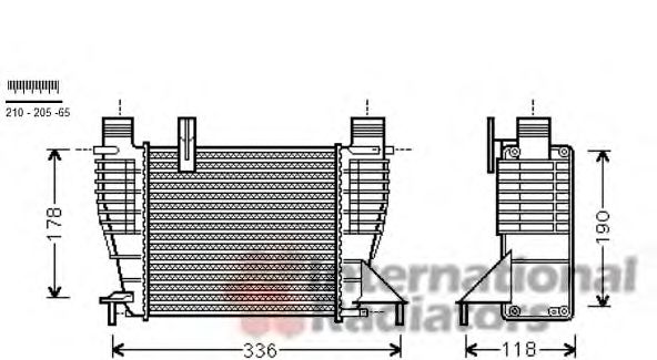 Intercooler, compresor