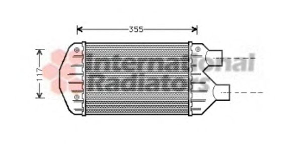 Intercooler, compresor