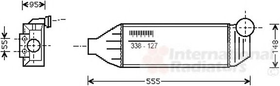 Intercooler, compresor