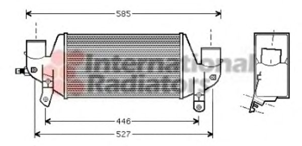 Intercooler, compresor