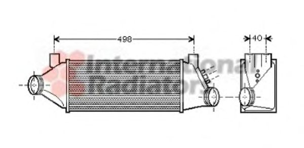 Intercooler, compresor