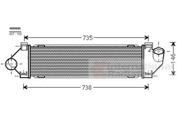 Intercooler, compresor