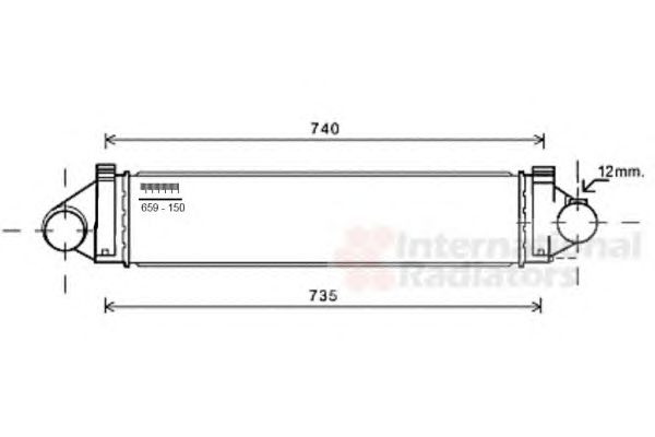 Intercooler, compresor