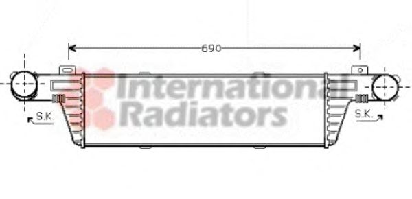 Intercooler, compresor