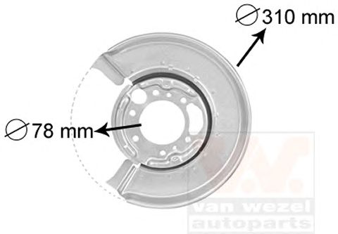 protectie stropire,disc frana