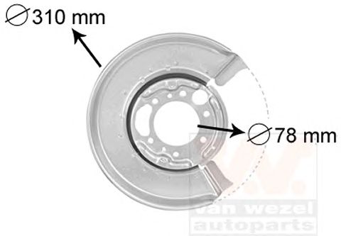 protectie stropire,disc frana