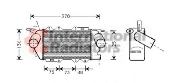 Intercooler, compresor