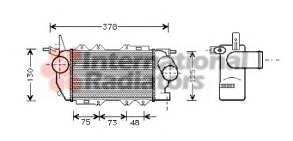 Intercooler, compresor