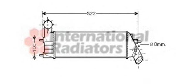 Intercooler, compresor