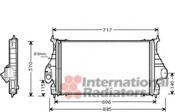 Intercooler, compresor