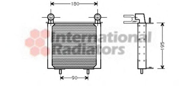 Radiator ulei, ulei motor