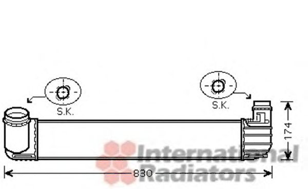 Intercooler, compresor