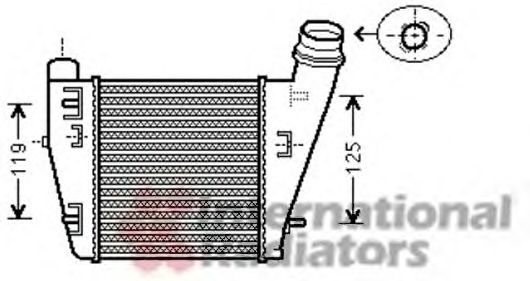 Intercooler, compresor