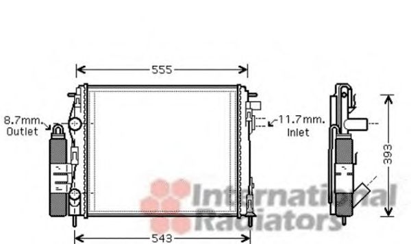 Radiator, racire motor; Modul racire