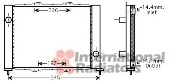 Radiator, racire motor; Modul racire