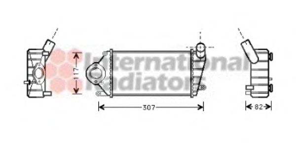 Intercooler, compresor