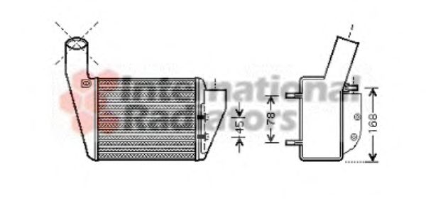 Intercooler, compresor